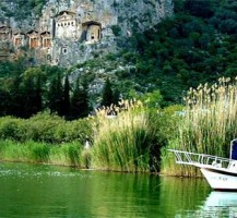 Lycian Rock Tombs Dalyan